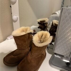UGG Tan Shearling Boots